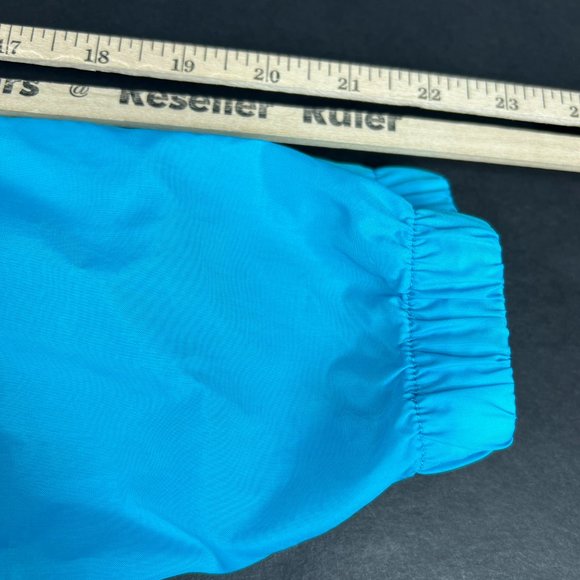 VTG 90s Nike Jacket Adult Extra Large Blue Colorful Half Zip Pullover Windbreak - Picture 9 of 12